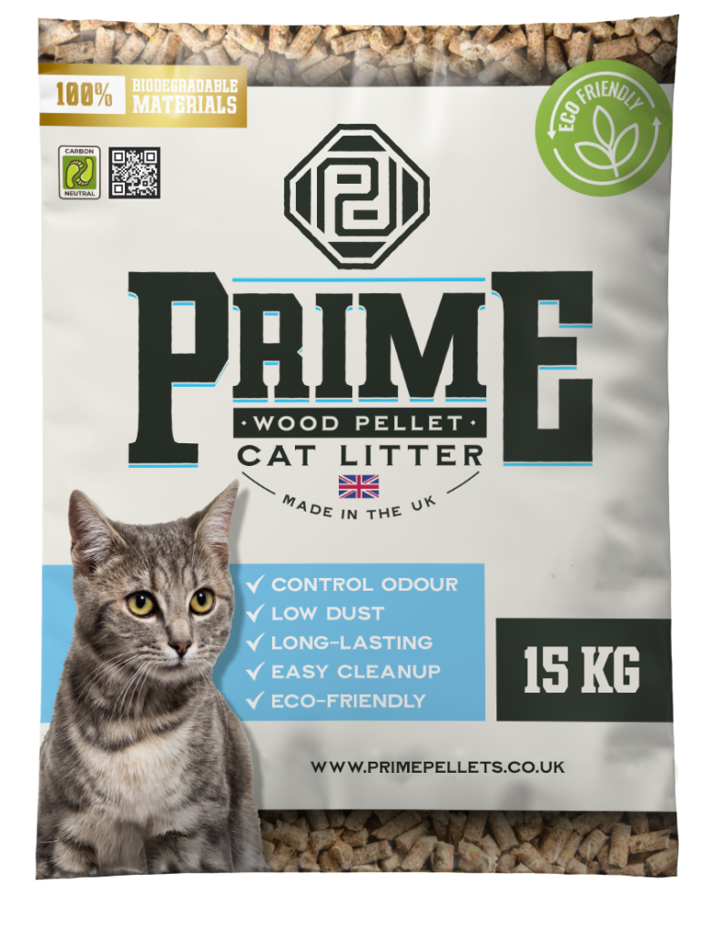 15kg Wood Pellet Cat Litter